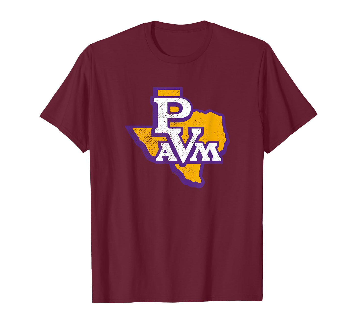 Prairie View A&M University Panthers State Shape T-Shirt