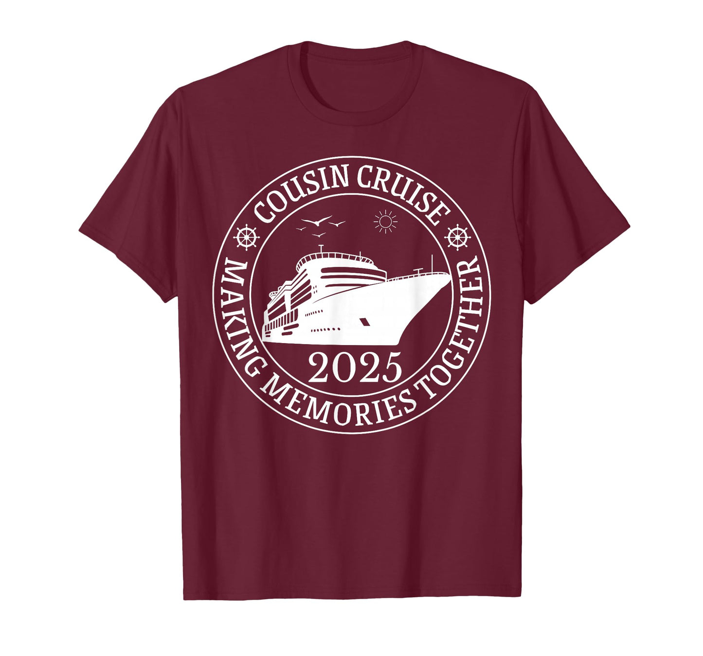 Cousin Cruise Making Memories Together Vacation Trip 2025 T-Shirt