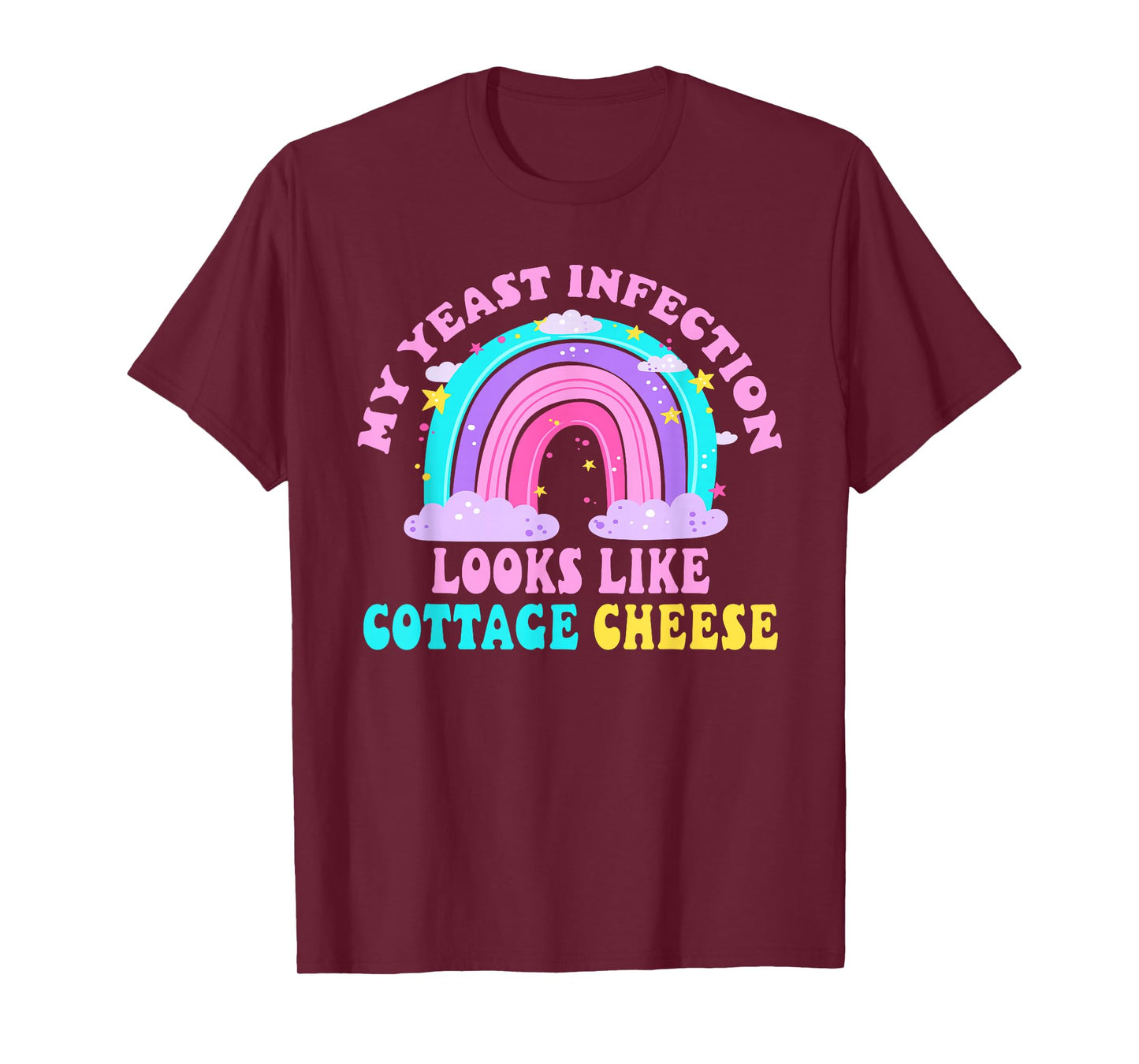 Ugly Monkey Tees. My Yeast Infection Funny Nasty Adult Humor Queef Roulette T-Shirt