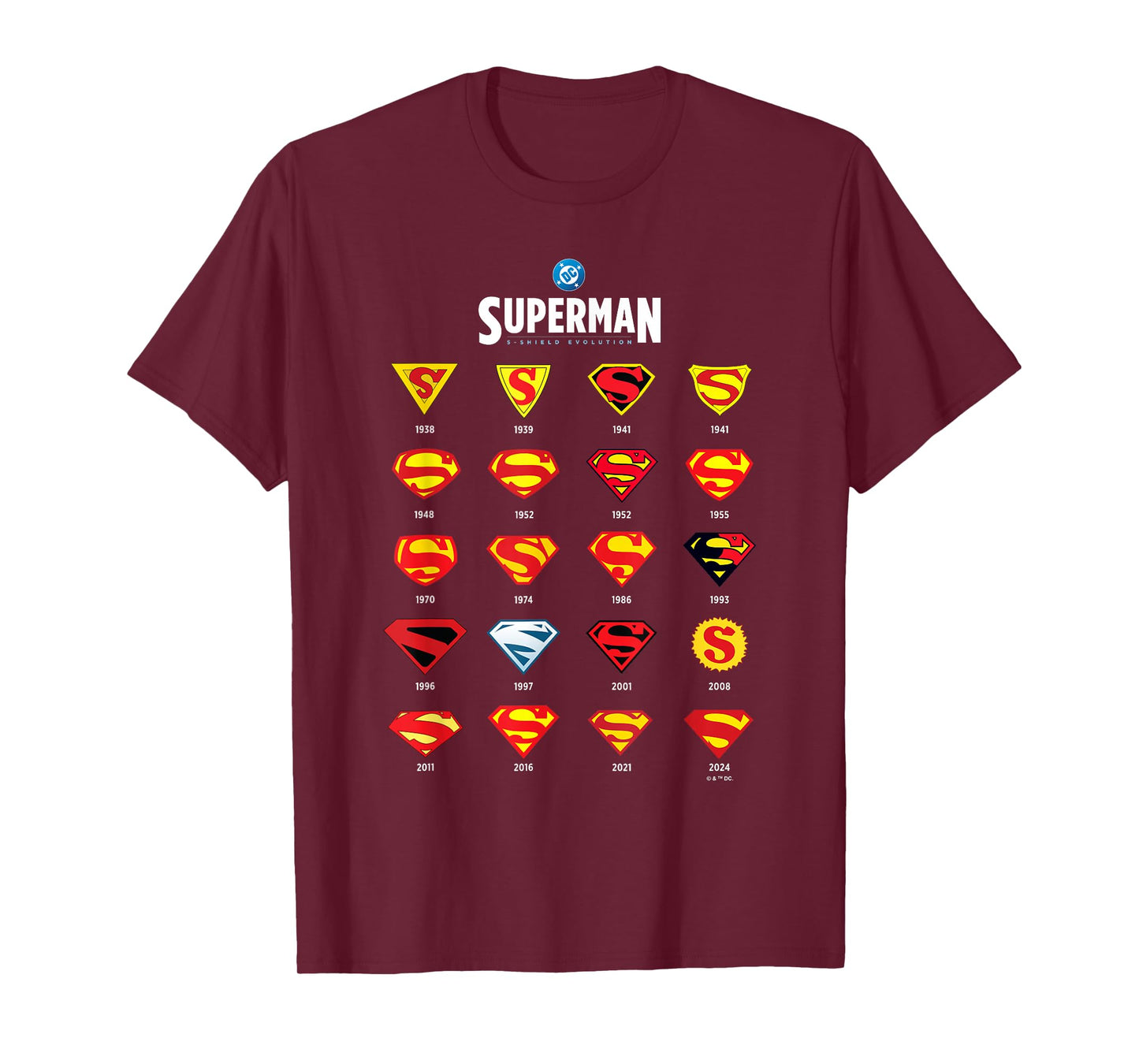 Superman S-Shield Evolution T-Shirt
