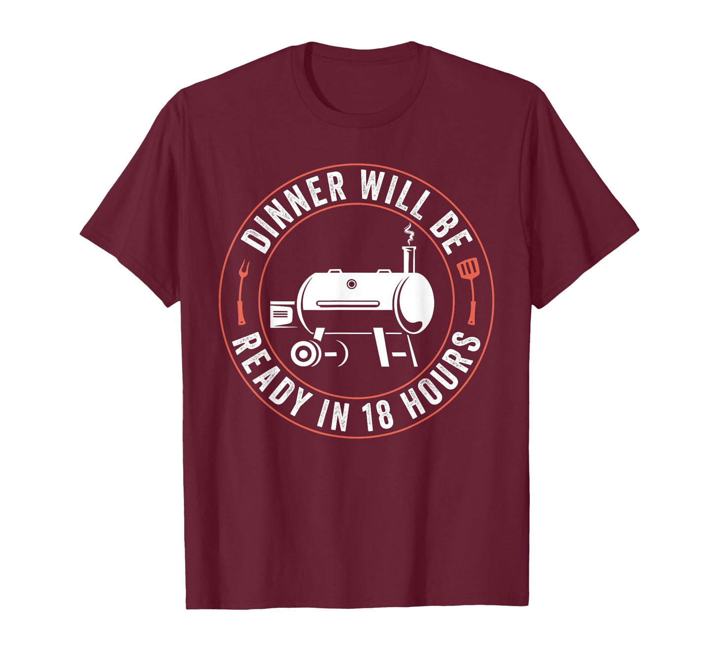 Bbq Dad Funny Smoking Meat Smoker Barbecue Dad Apparel T-Shirt
