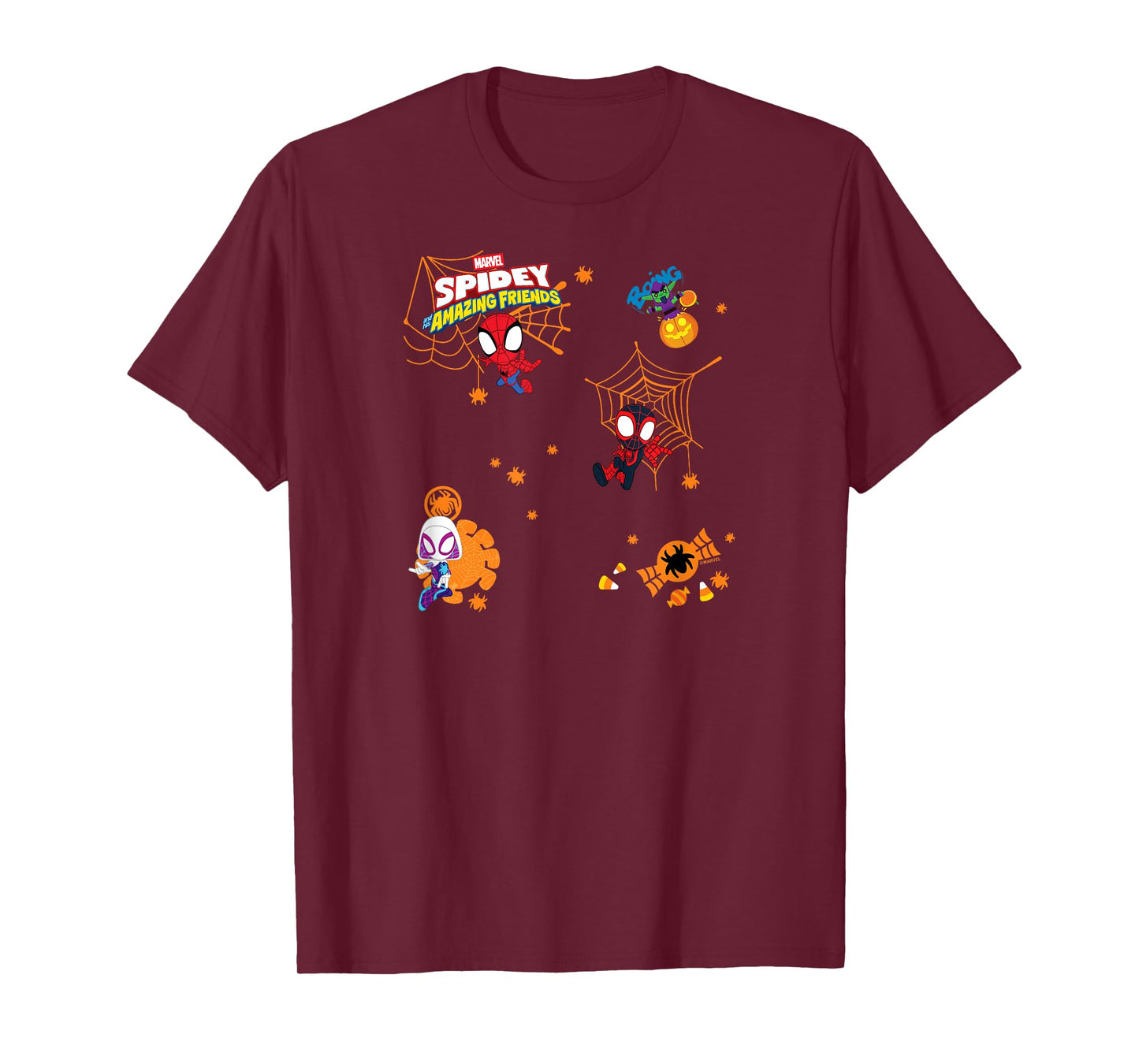 Marvel - Spidey Amazing Friends Halloween T-Shirt