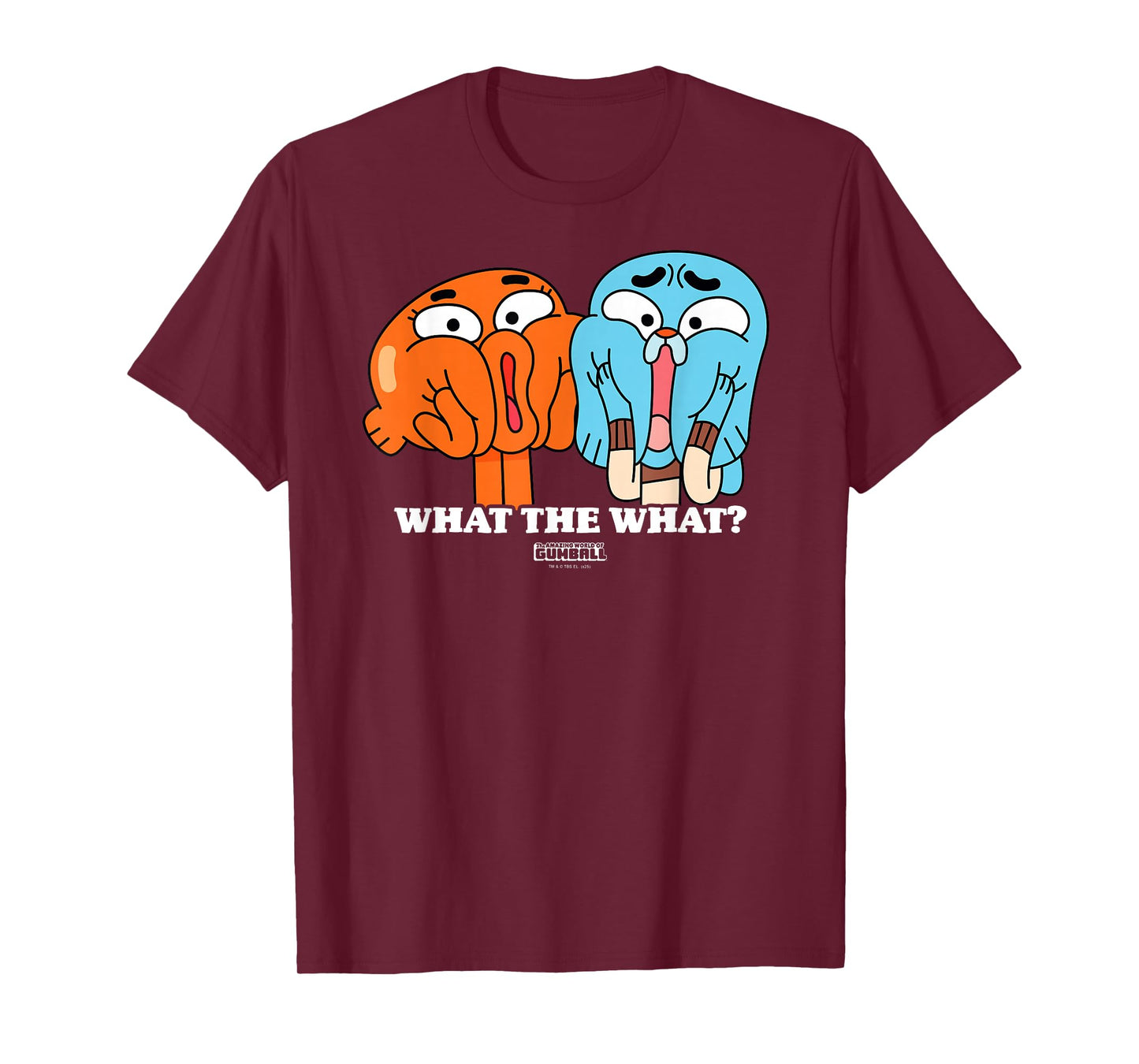 The Amazing World of Gumball What the What? Cartoon T-Shirt