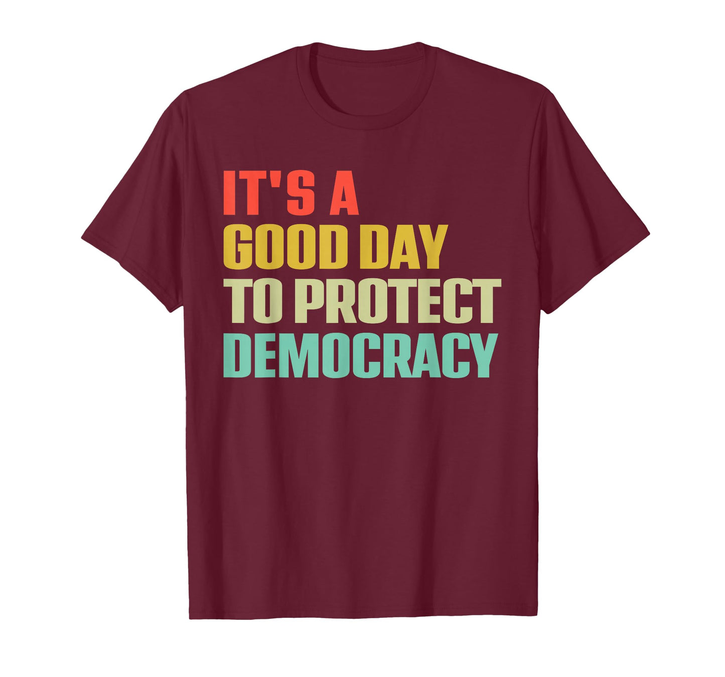 It's A Good Day to Protect Democracy No Kings Protest T-Shirt