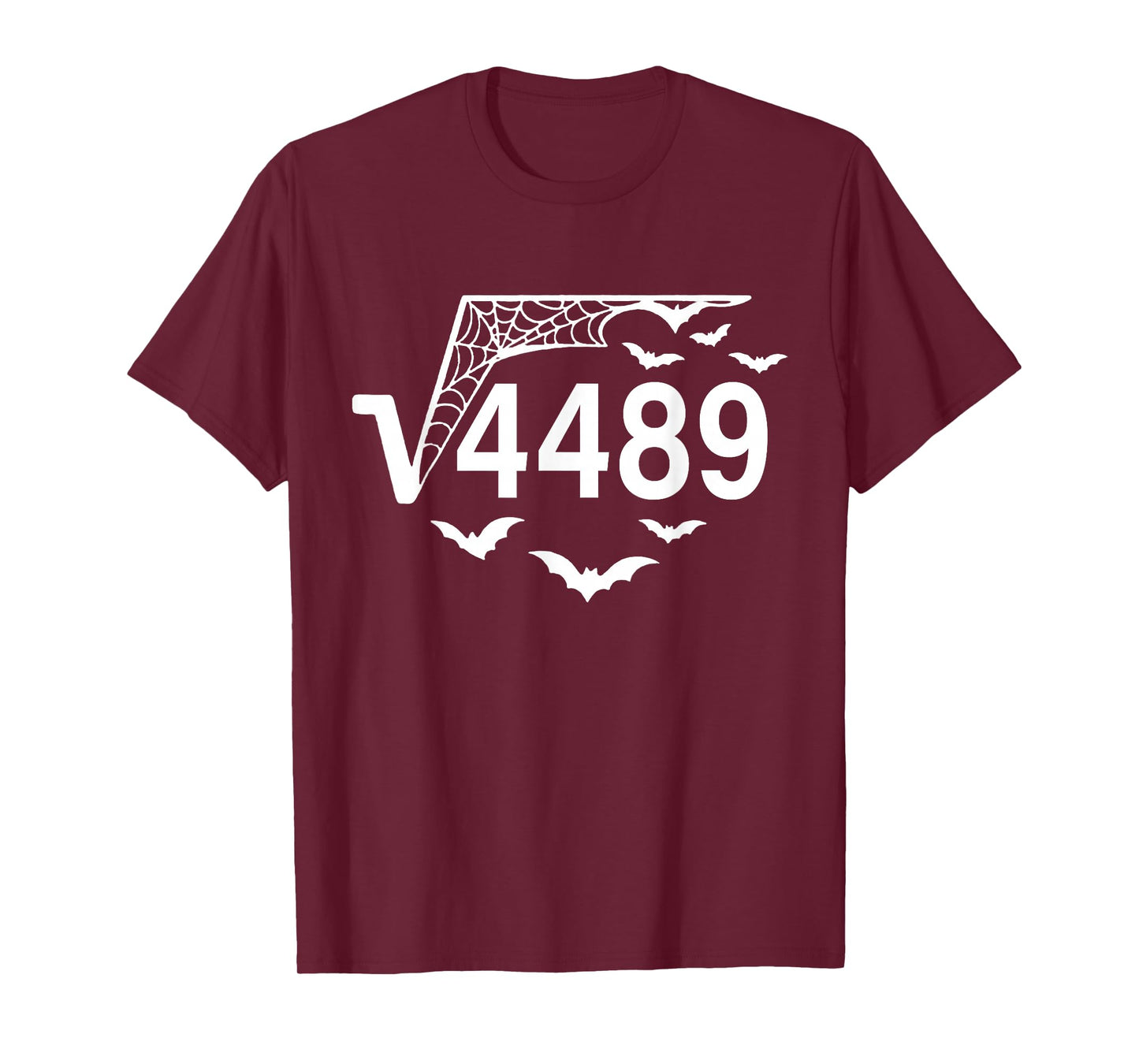 Square Root 67 Meme 6 7 4489 Slang Math Teacher Halloween T-Shirt