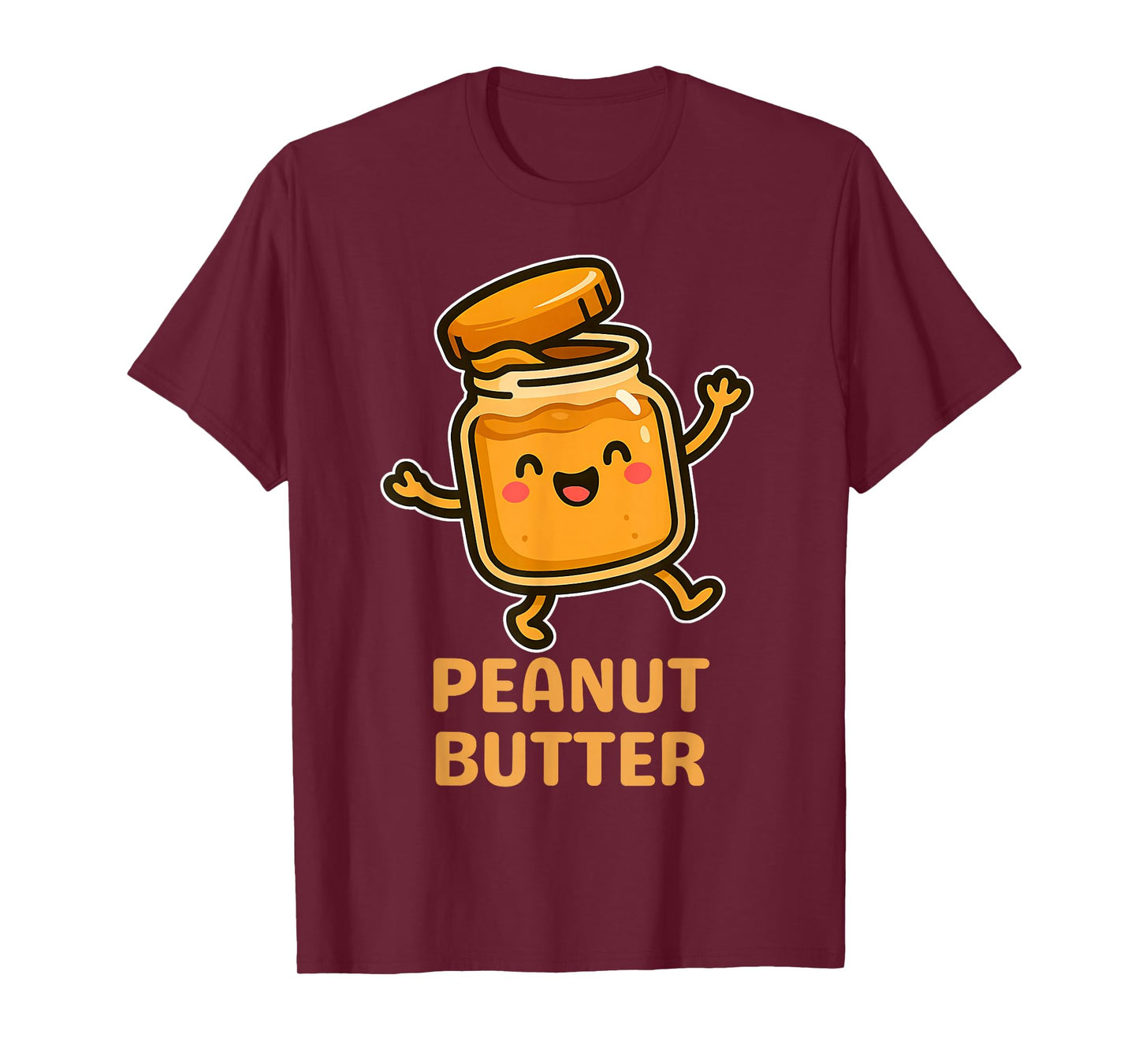 Peanut Butter Jelly Jar Matching Couples Halloween Costume T-Shirt