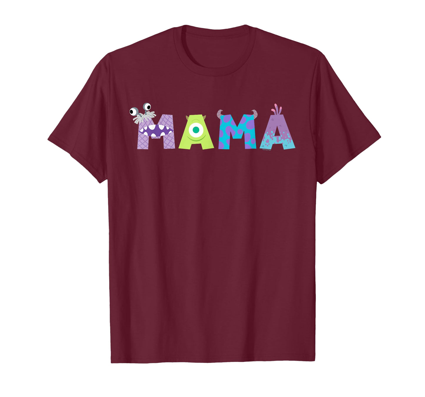 Disney and Pixar's Monsters, Inc. Mama Mother's Day Birthday T-Shirt