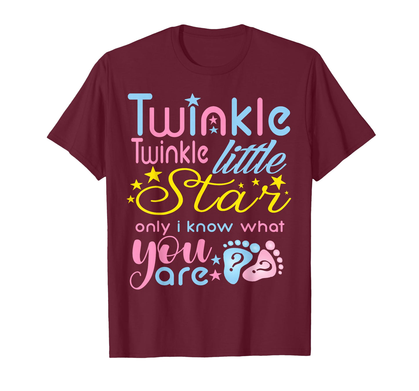 Twinkle Twinkle Little Star Only I Know Gender Keeper Reveal T-Shirt