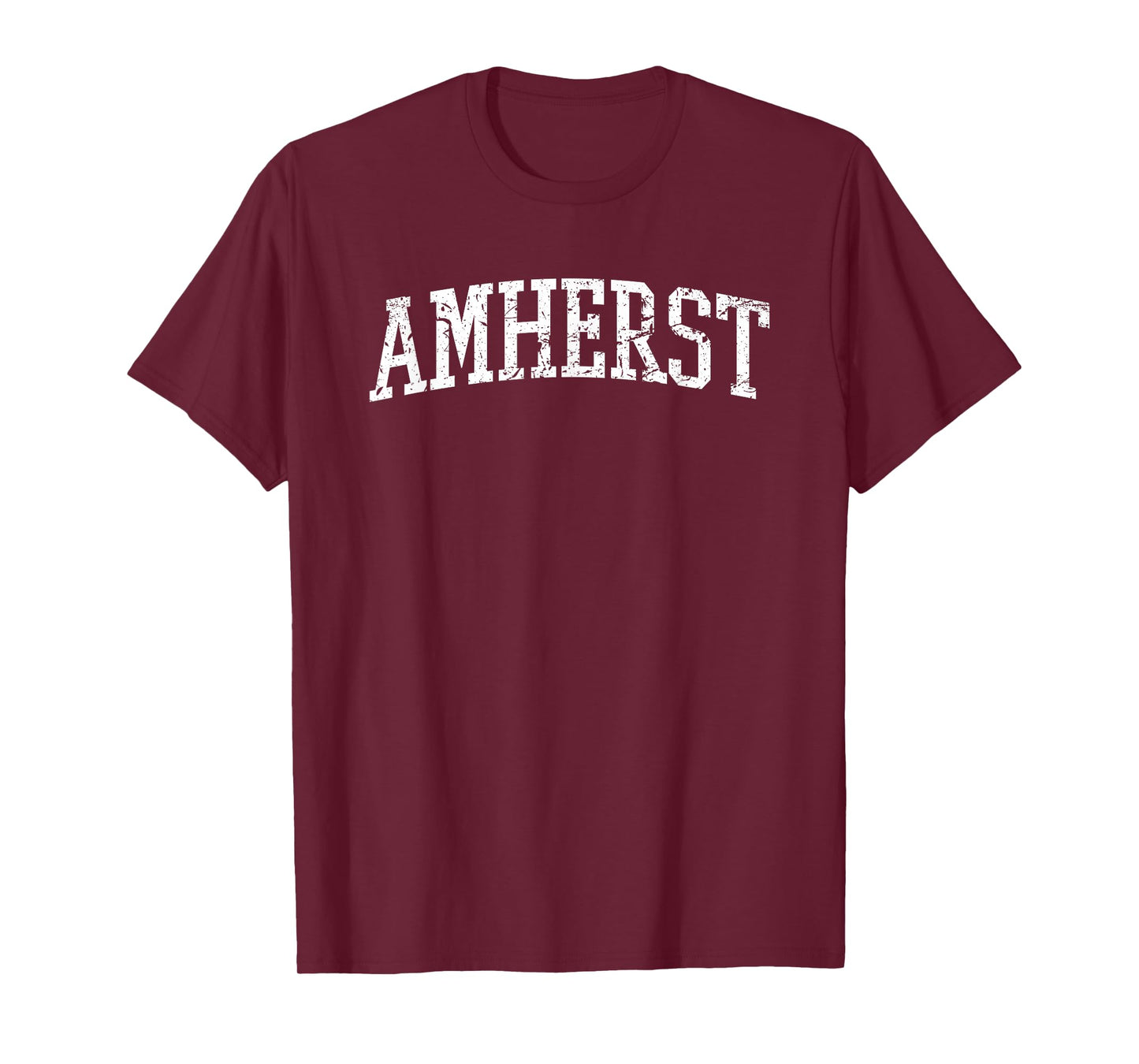 Amherst Mass.- Throwback Design - Vintage Worn Classic T-Shirt