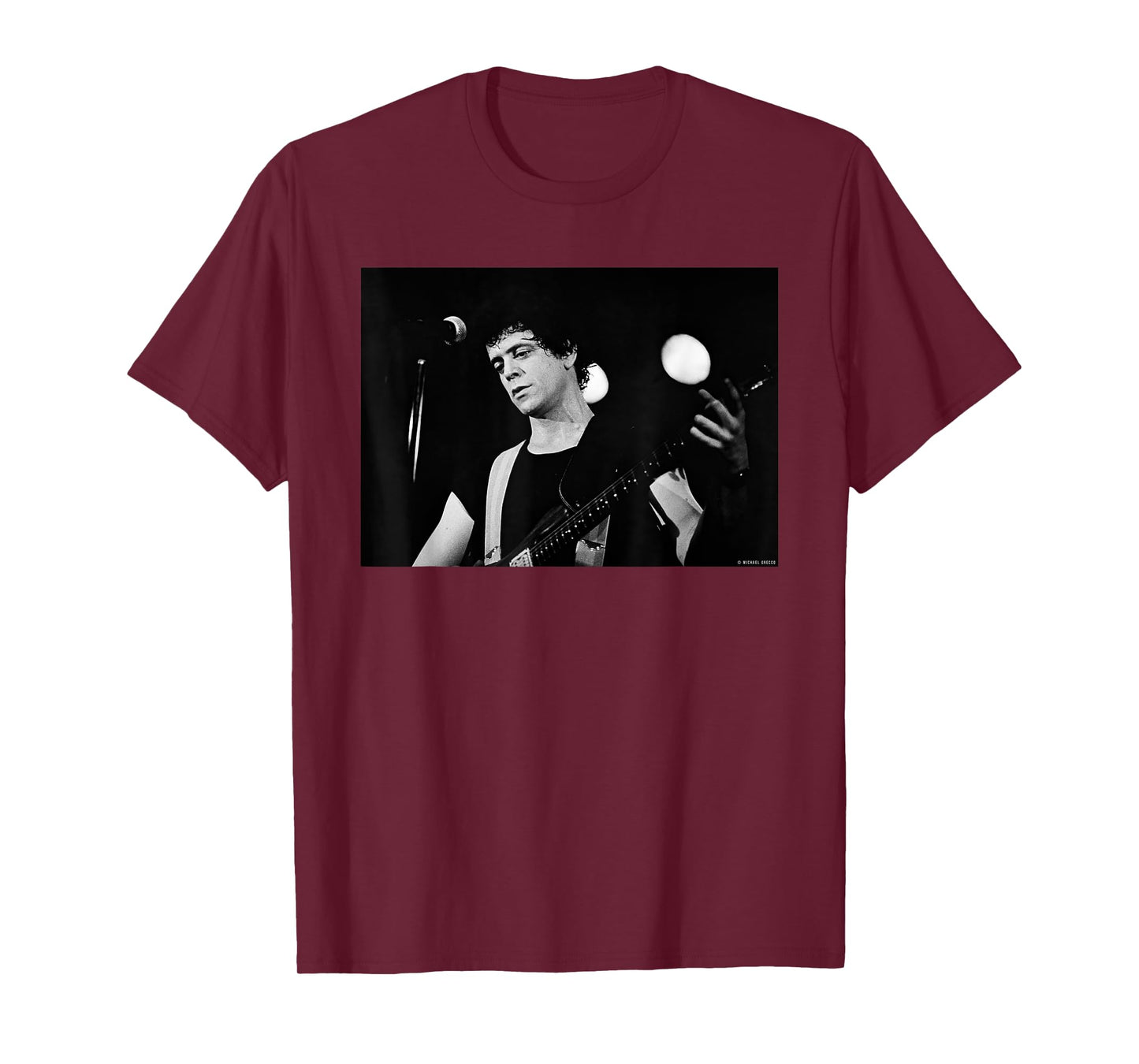 Lou Reed Live in Boston 1980 by Michael Grecco T-Shirt