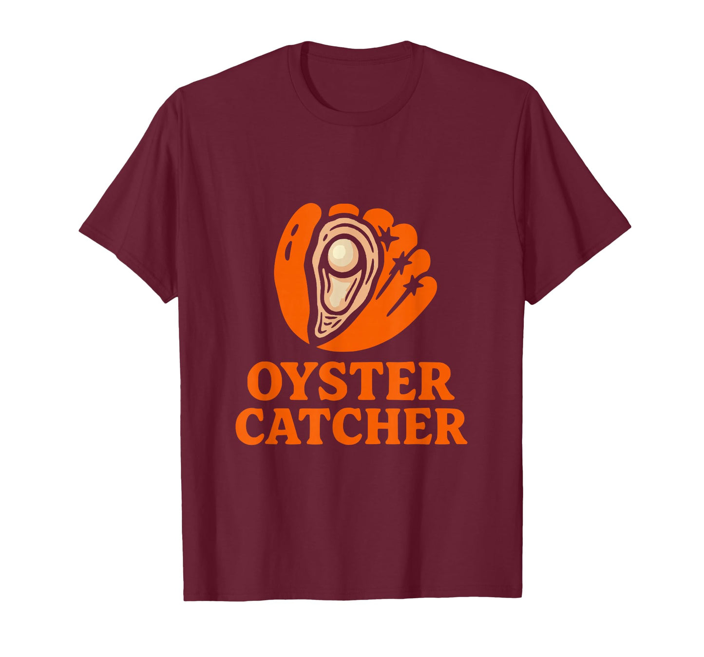 Oyster Catcher Baseball Humor Chesapeake Fans T-Shirt