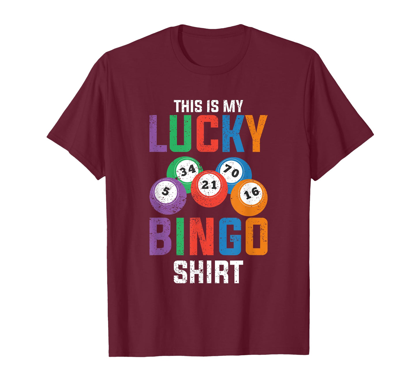Funny Bingo Winner Lucky Bingo Shirt Bingo Player Bingo T-Shirt