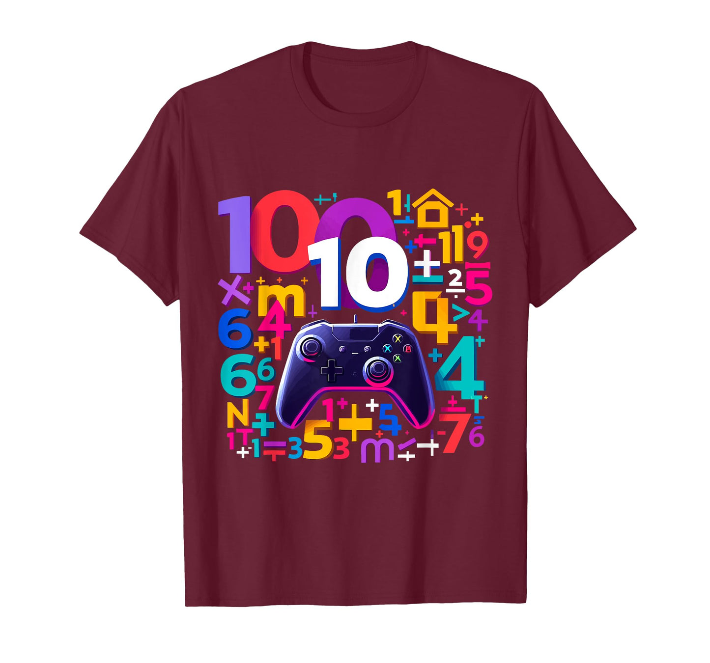 Number Day Costume – Fun Kids Outfit for Maths and Gaming T-Shirt