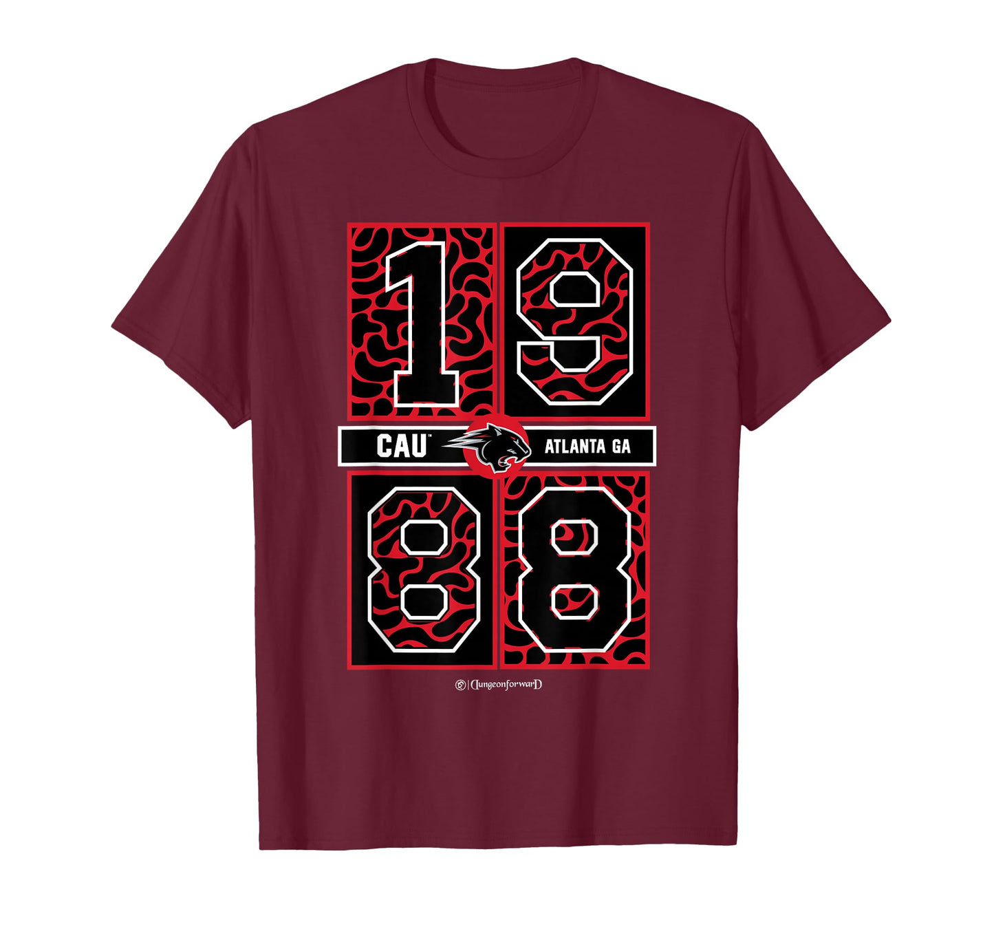 Clark Atlanta University - CAU Panther Pride Concrete Date T-Shirt