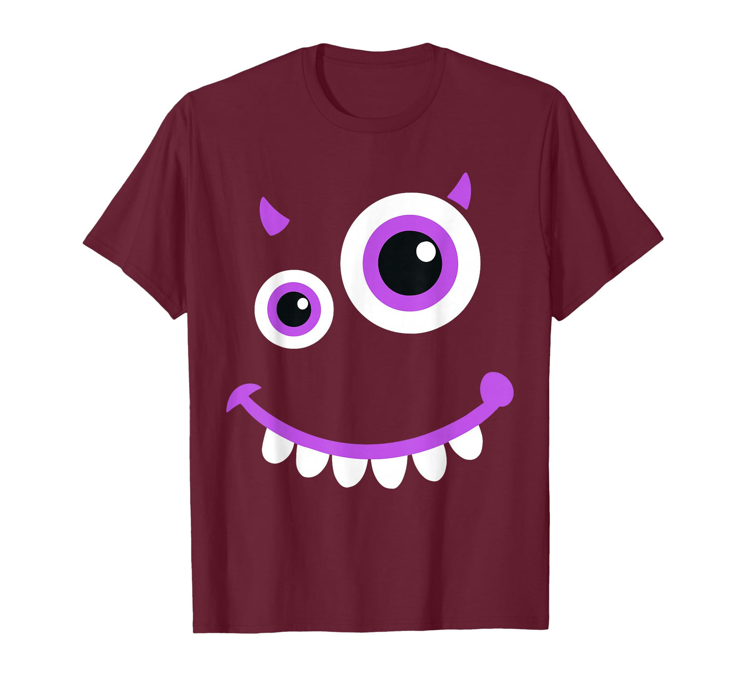 Monster Costume for Boys, Funny Silly Eyed Halloween Cartoon T-Shirt