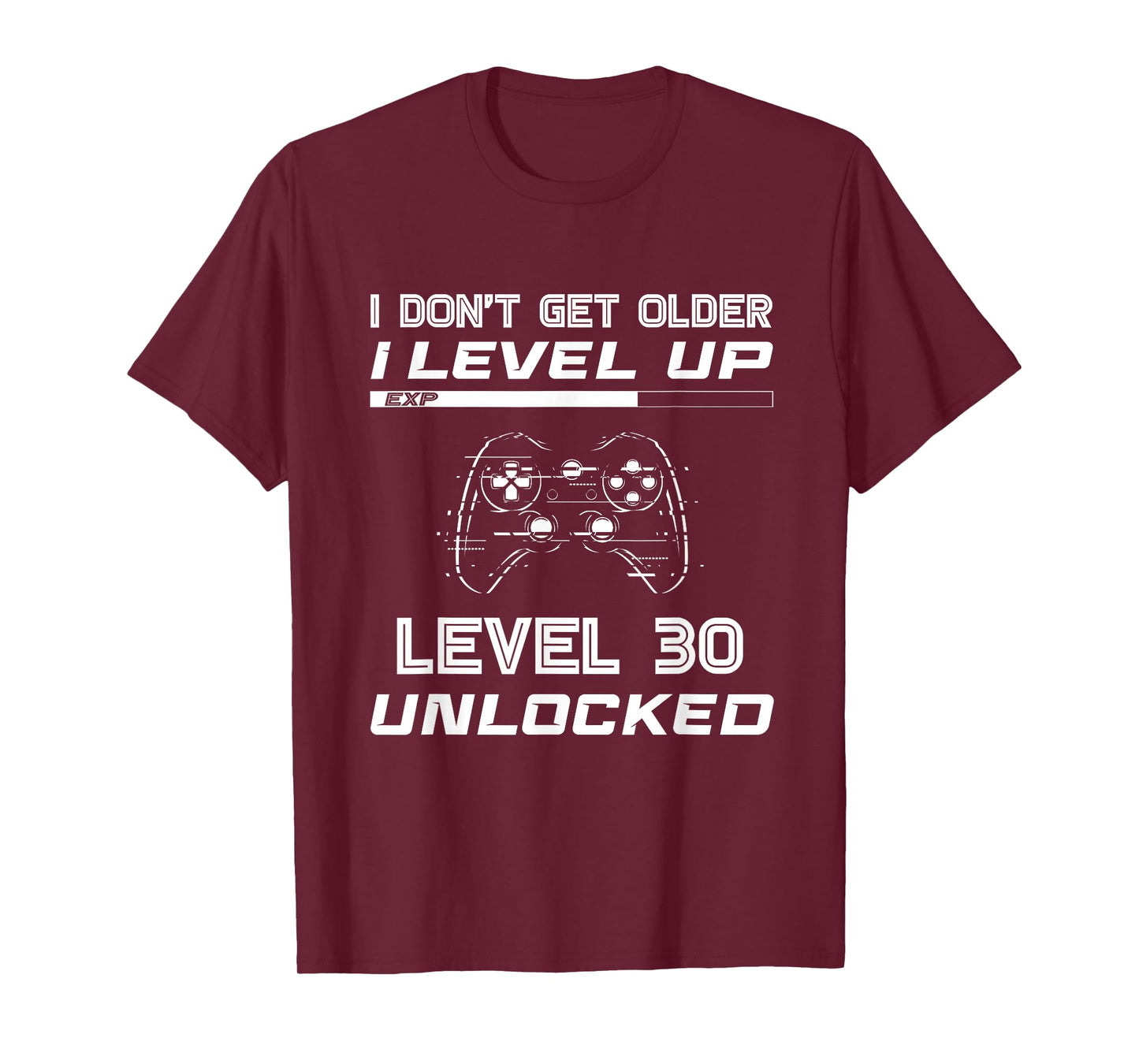 Level 30 Unlocked Gamer 30th Birthday Decorations Party 1992 T-Shirt