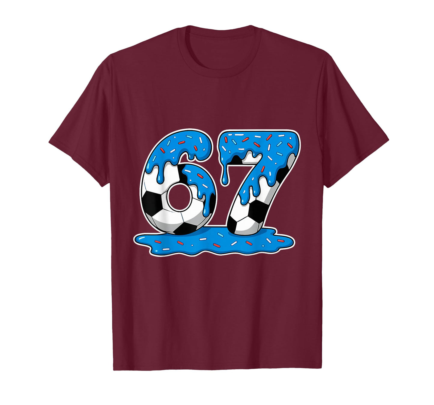 Six Seven Soccer Drip T-Shirt
