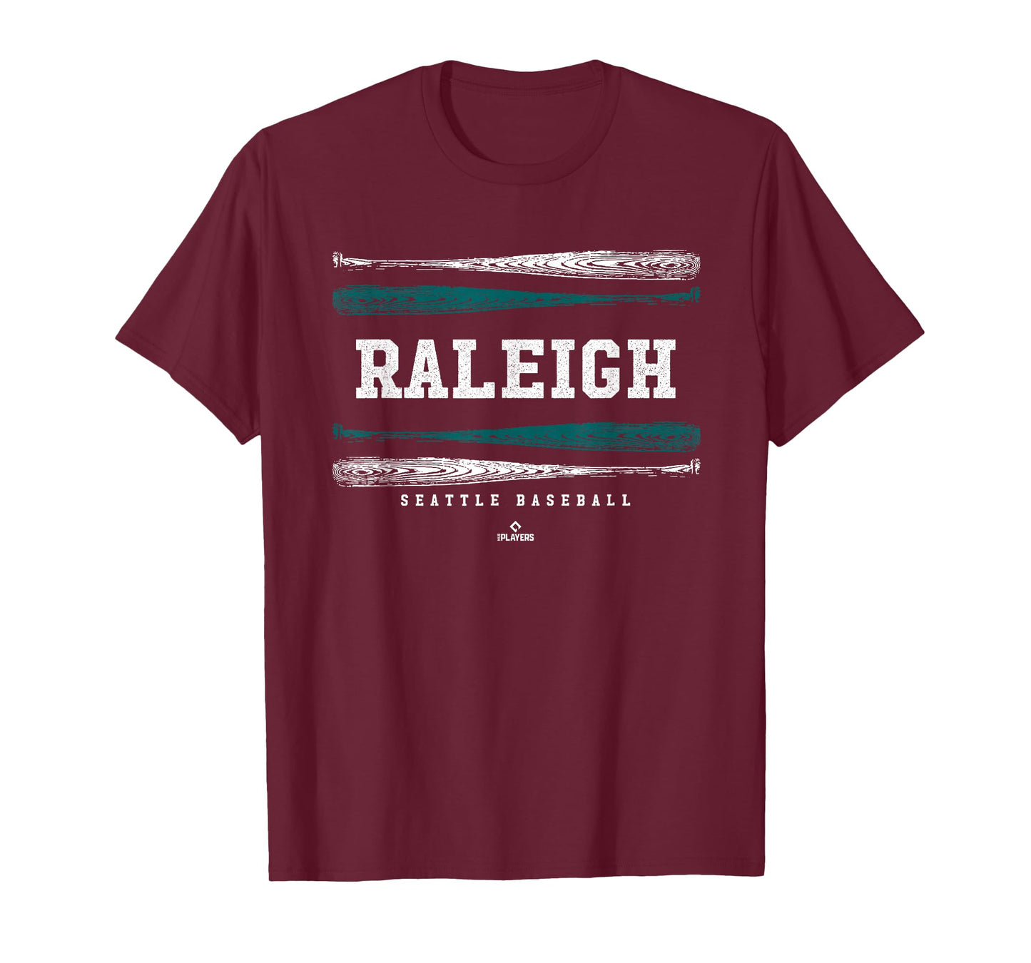 Vintage Baseball Bat Gameday Cal Raleigh Seattle MLBPA T-Shirt