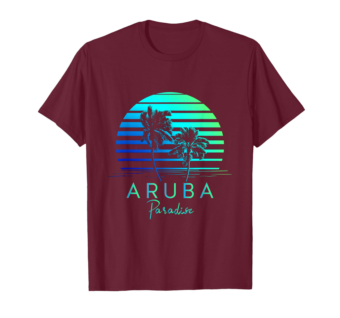 Vintage Aruba Beach Vibes Vacation Souvenir T-Shirt