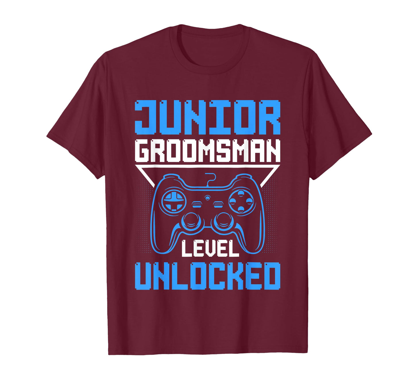 Cute Junior Groomsman Gaming Wedding Party Jr Boys Gift T-Shirt