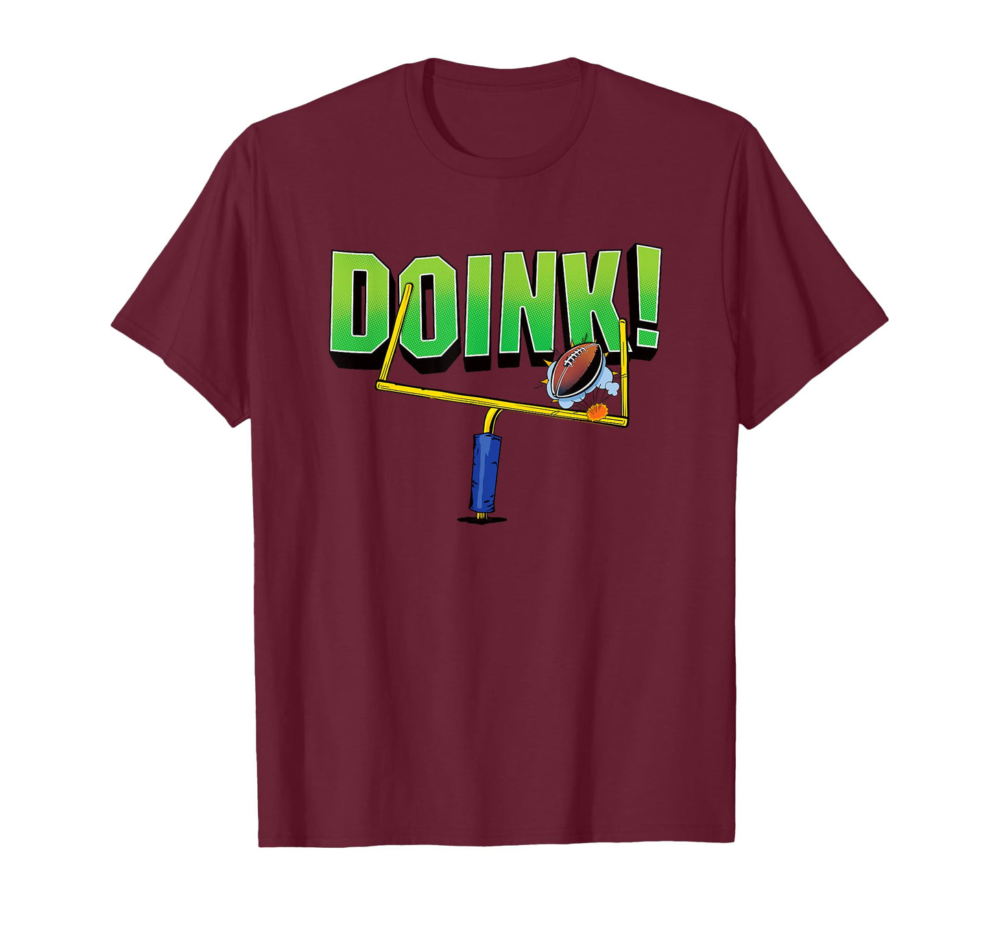 DOINK! funny football kicker missed field goal posts fan T-Shirt