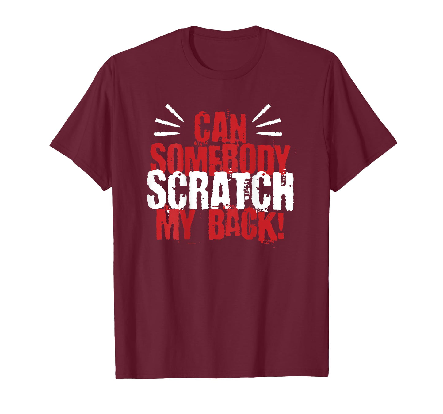 Scratch My Back I Back Scratching Child Father Mother Fun T-Shirt