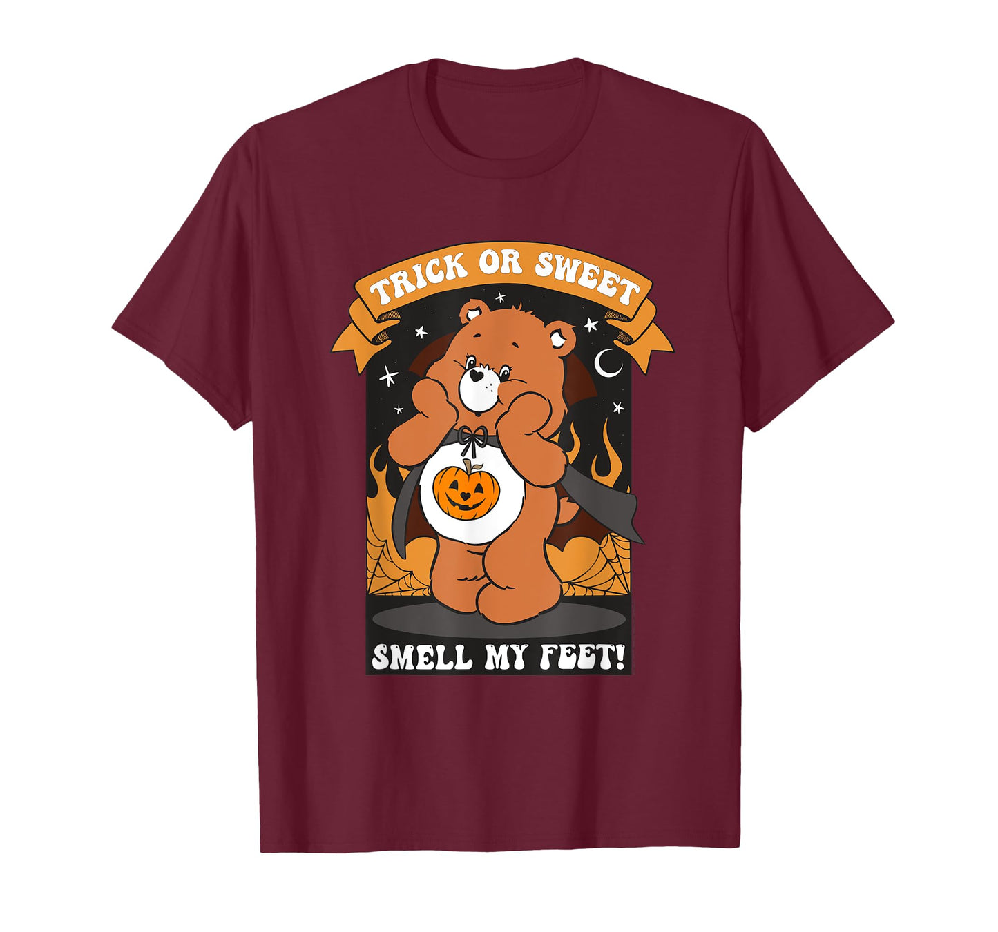 Care Bears Halloween Trick Or Sweet Smell My Feet T-Shirt