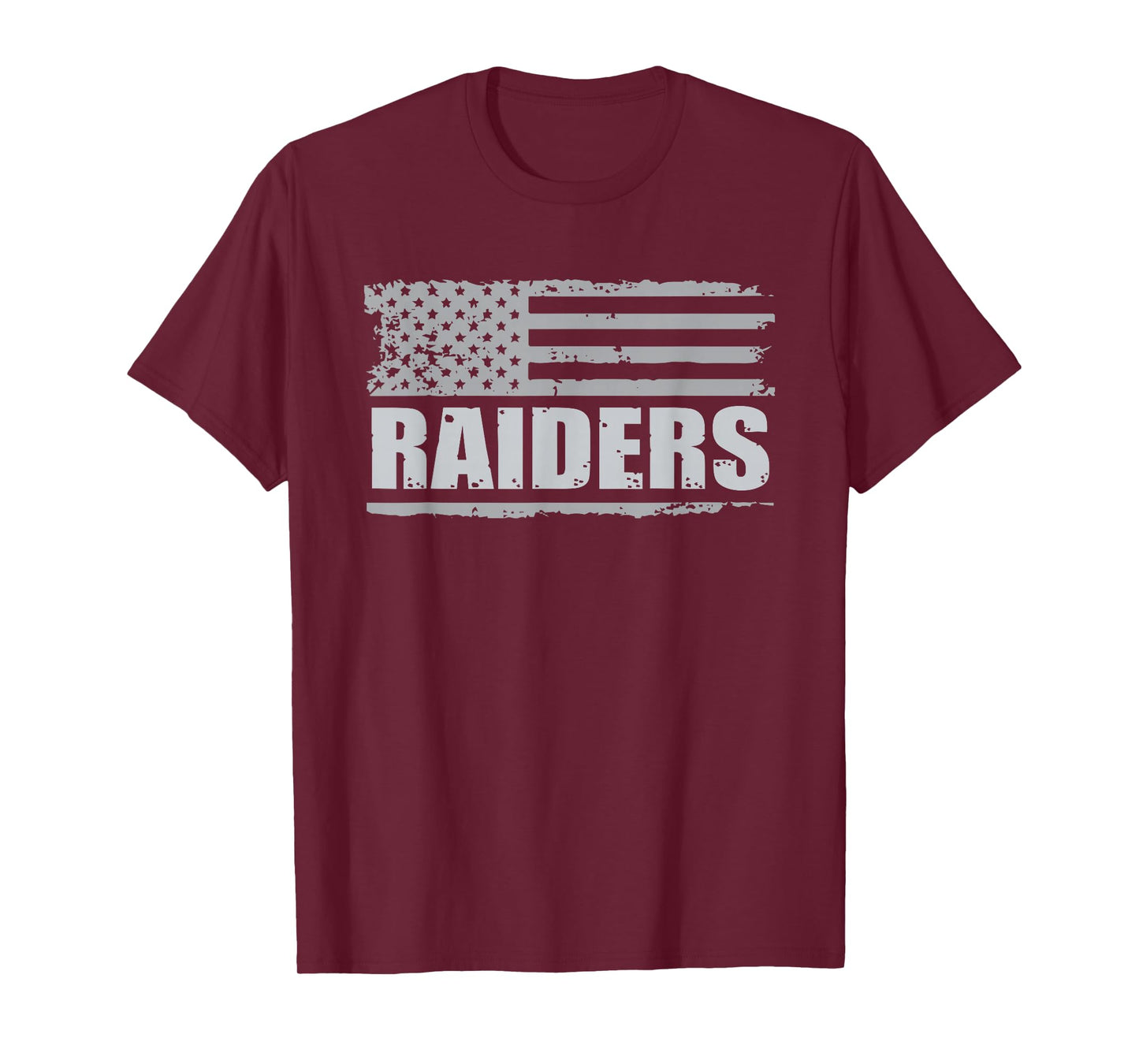 Raiders Heart Name Vintage Retro Gift Men Women Boy Girl T-Shirt