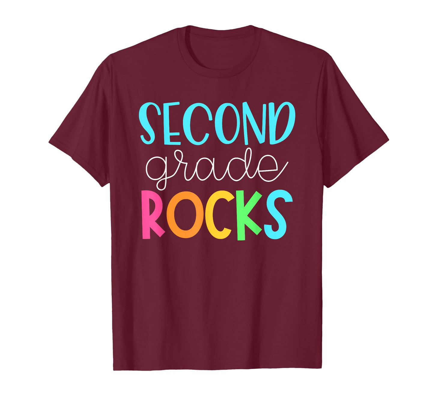 2nd Teacher Team Shirts - Second Grade Rocks T-Shirt