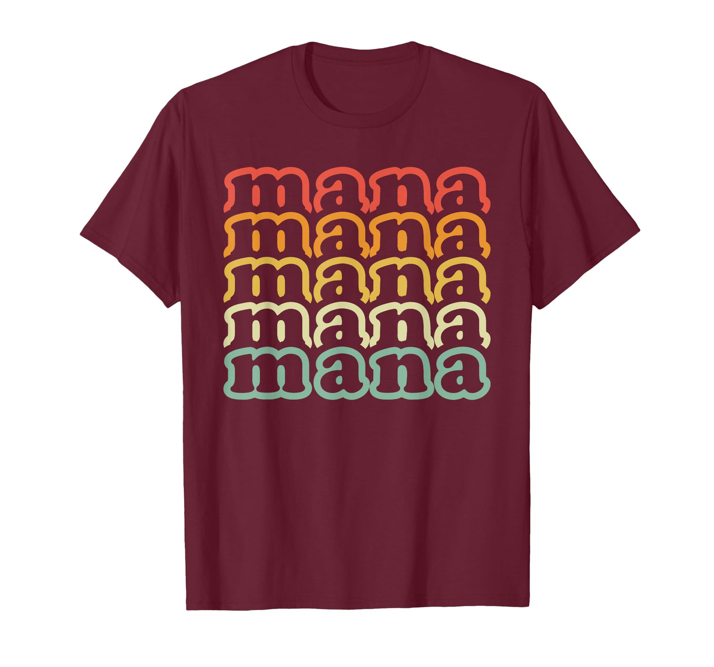 Mana Vintage Retro Mana T-Shirt