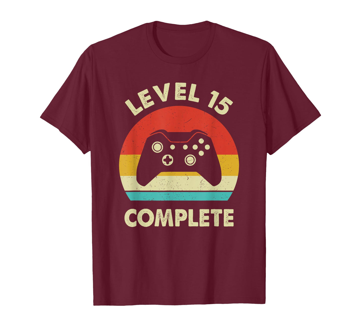 Level 15 Complete - 15th Wedding Anniversary For Couples T-Shirt