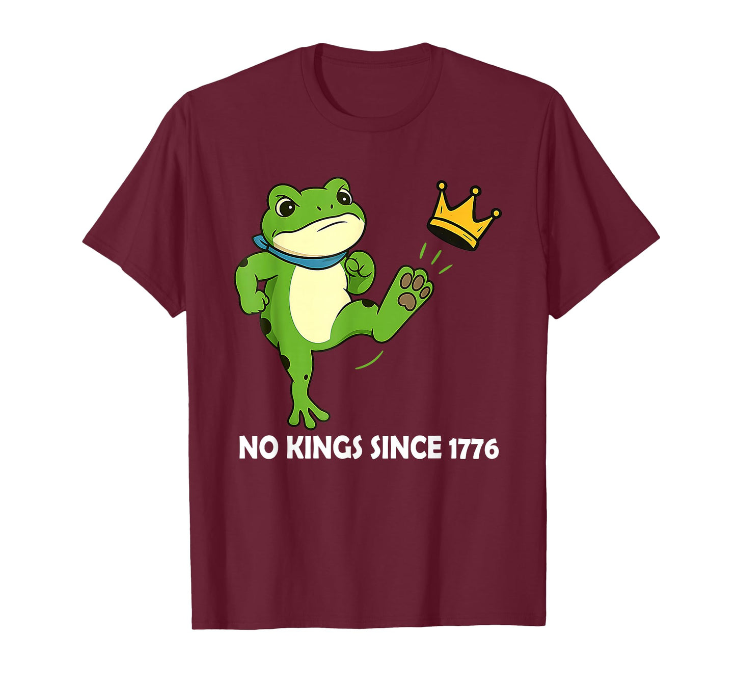 Frog Protest No Kings in America T-Shirt