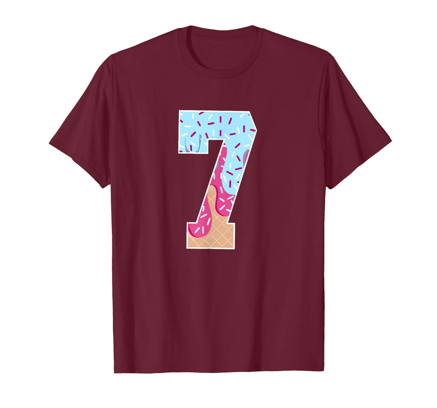 67 Ice Cream Drip Meme Six Seven Gen Alpha Slang T-Shirt