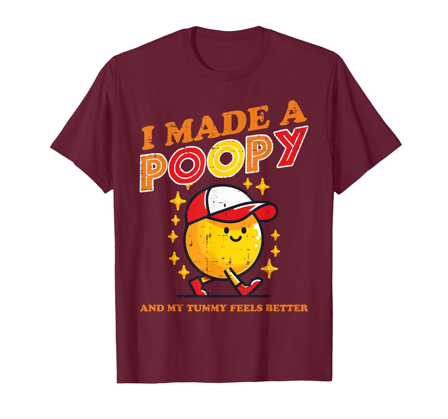 Inappropriate Made Tummy Funny Humor Meme Cringe Men Women T-Shirt