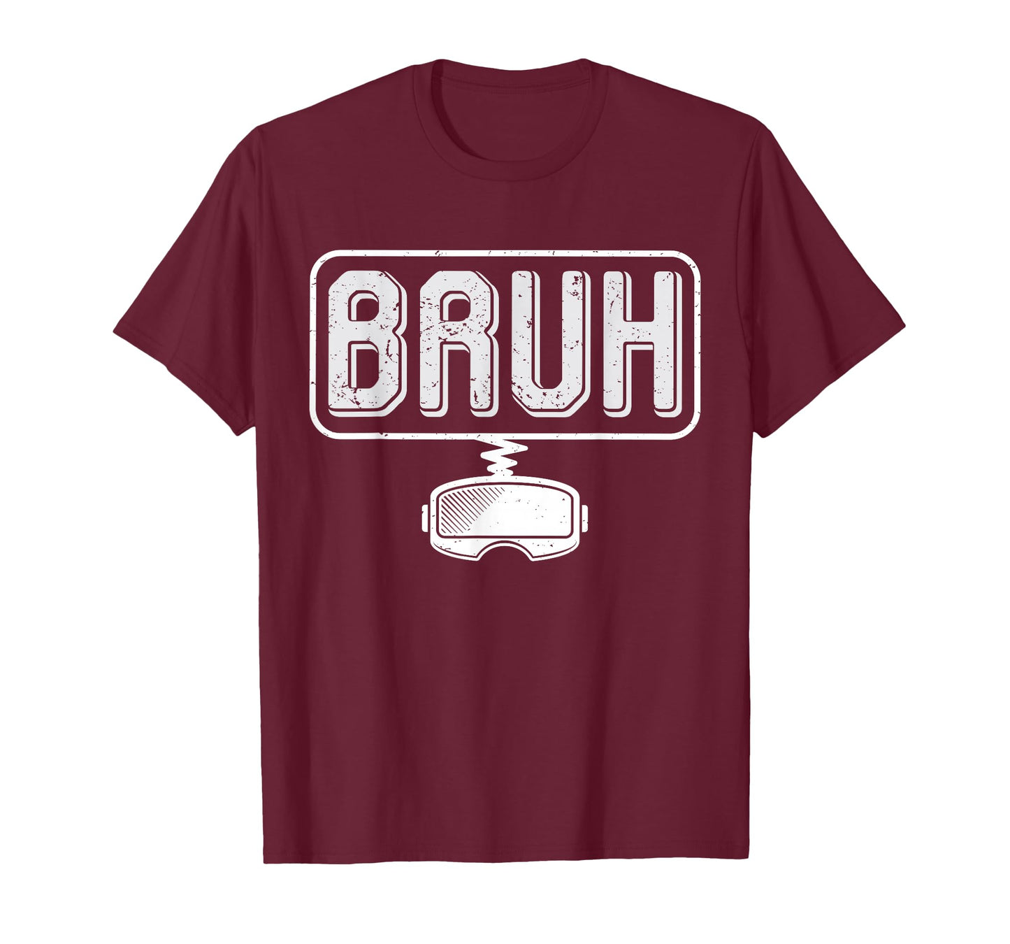 Bruh Gamer Video Game Funny VR Gaming Teen Men Boys Kids T-Shirt