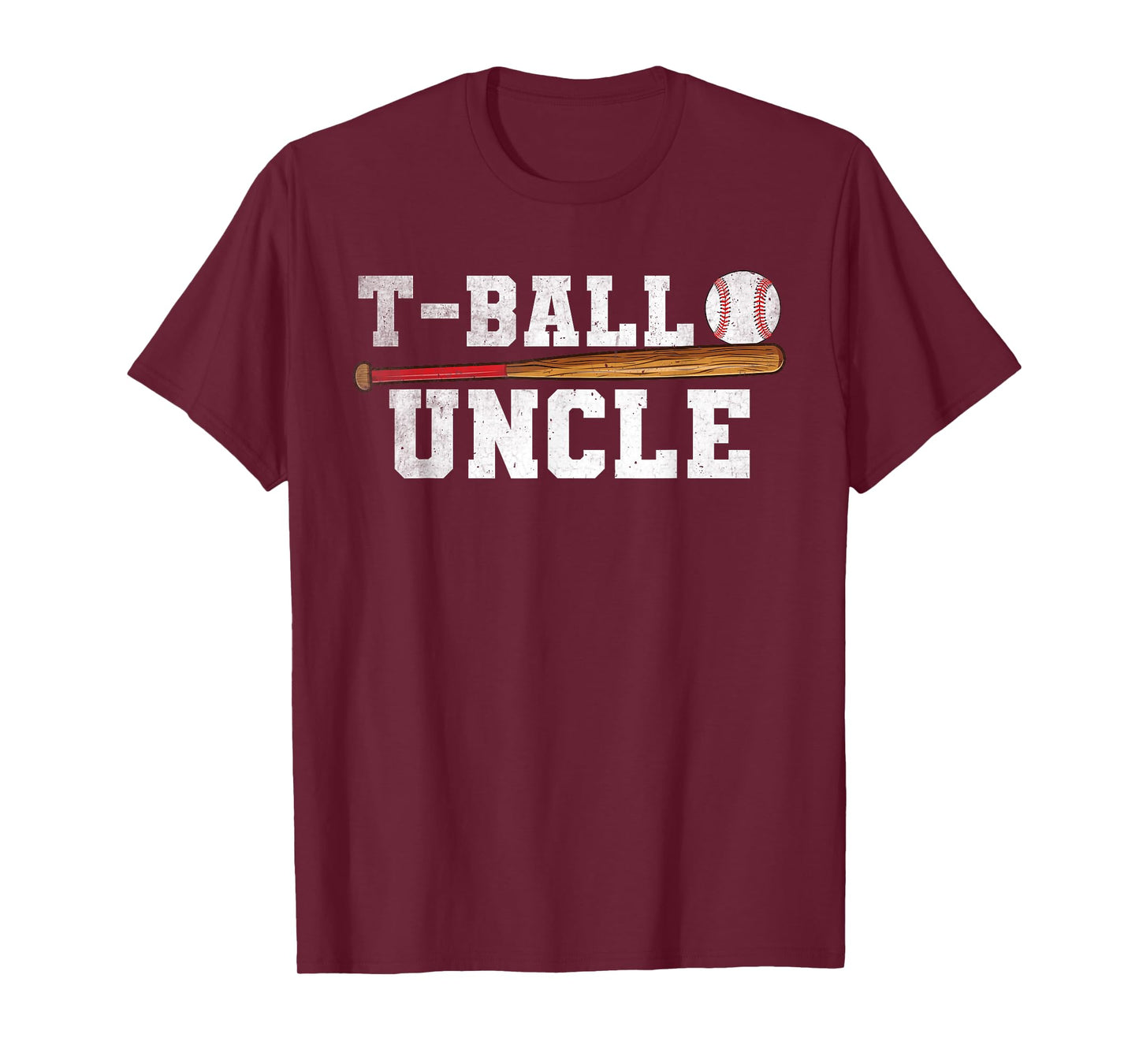 Vintage Teeball Uncle Funny Tee Ball T-Ball Uncle T-Shirt