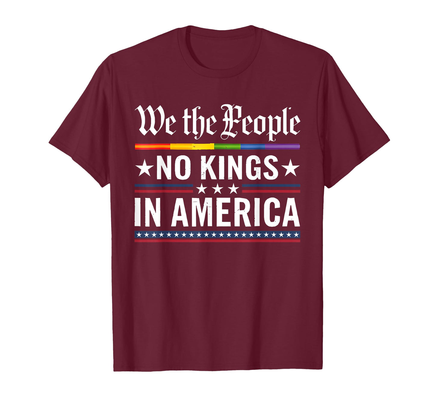 Vintage We The People No Kings T-Shirt