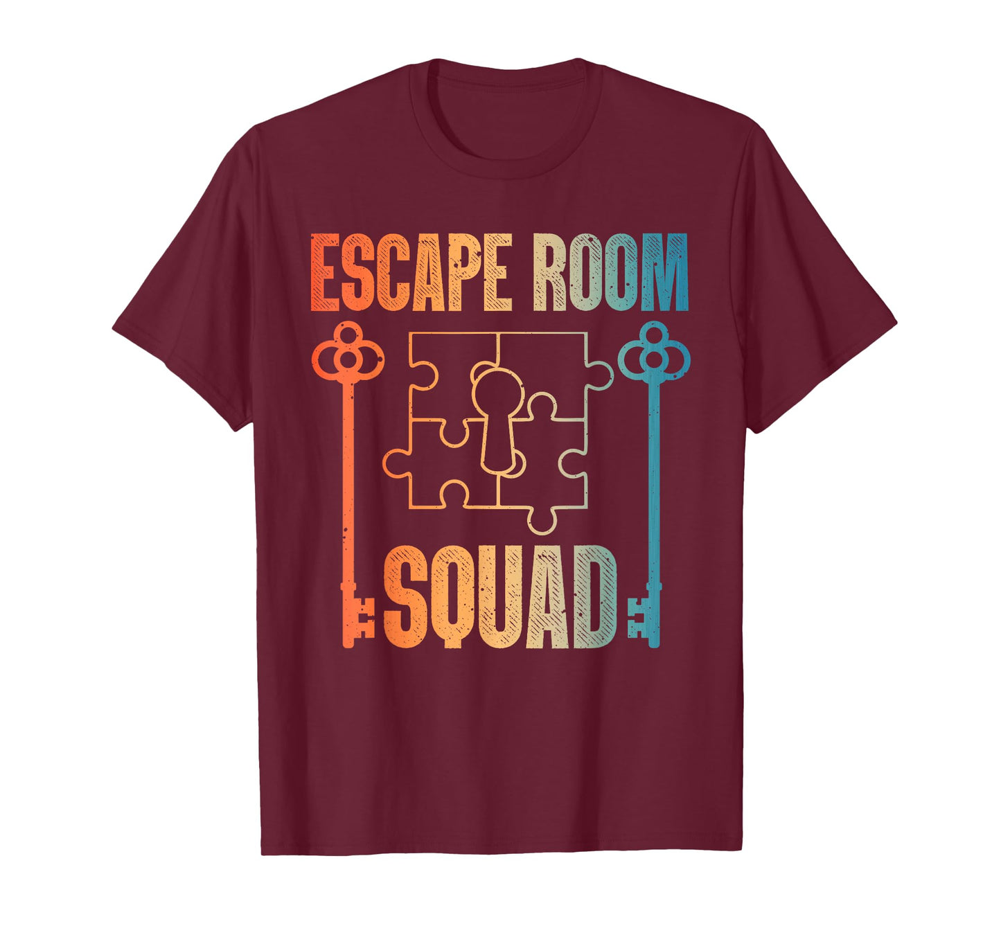 Funny Escape Room Art For Men Women Escape Game Escape Room T-Shirt