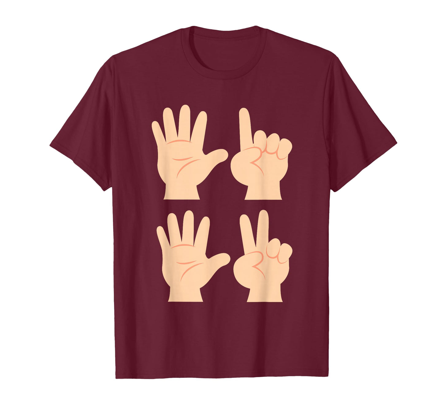 Six Seven 6 7 Meme ASL Sign Language T-Shirt