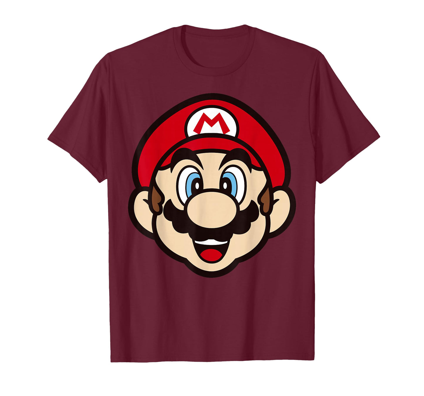 Super Mario Big Face Mario T-Shirt