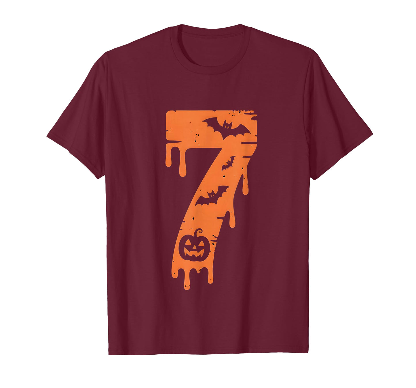 7 Number Meme 67 Six Seven Halloween T-Shirt