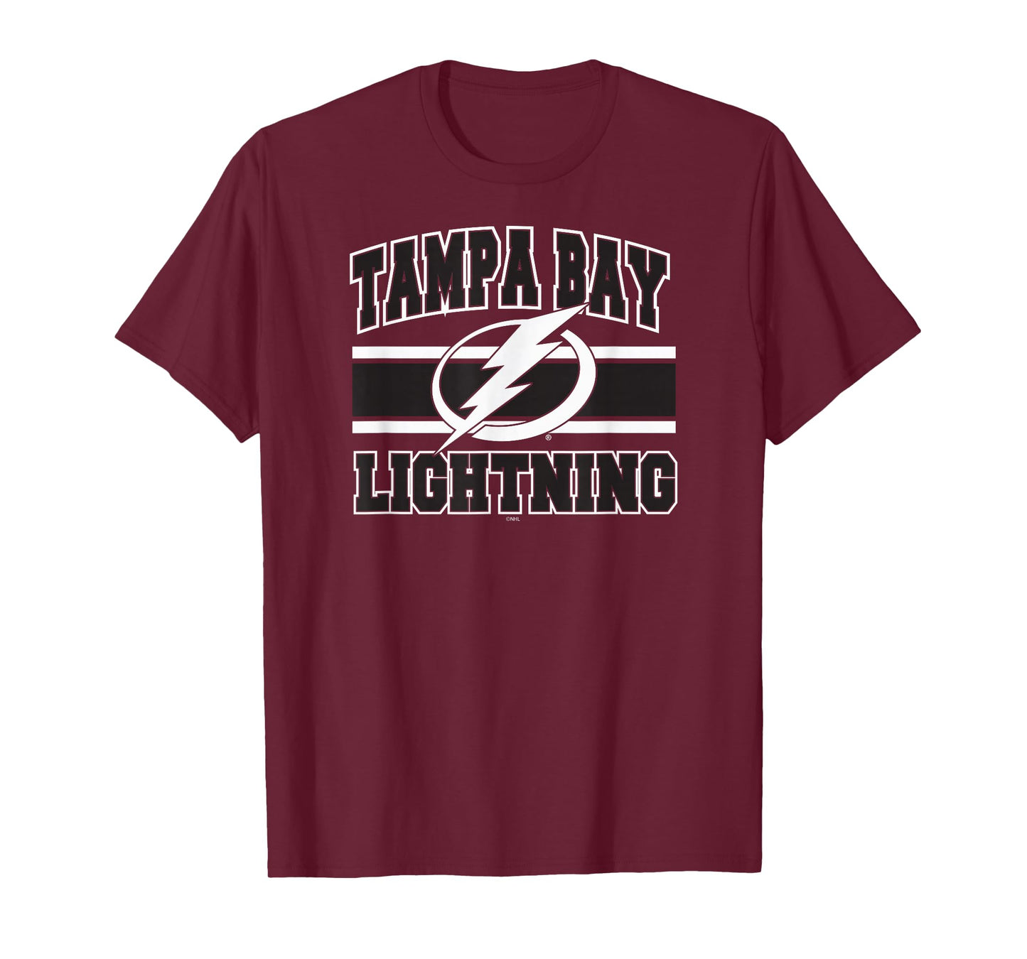 Tampa Bay Lightning Stripe Royal Blue Officially Licensed T-Shirt