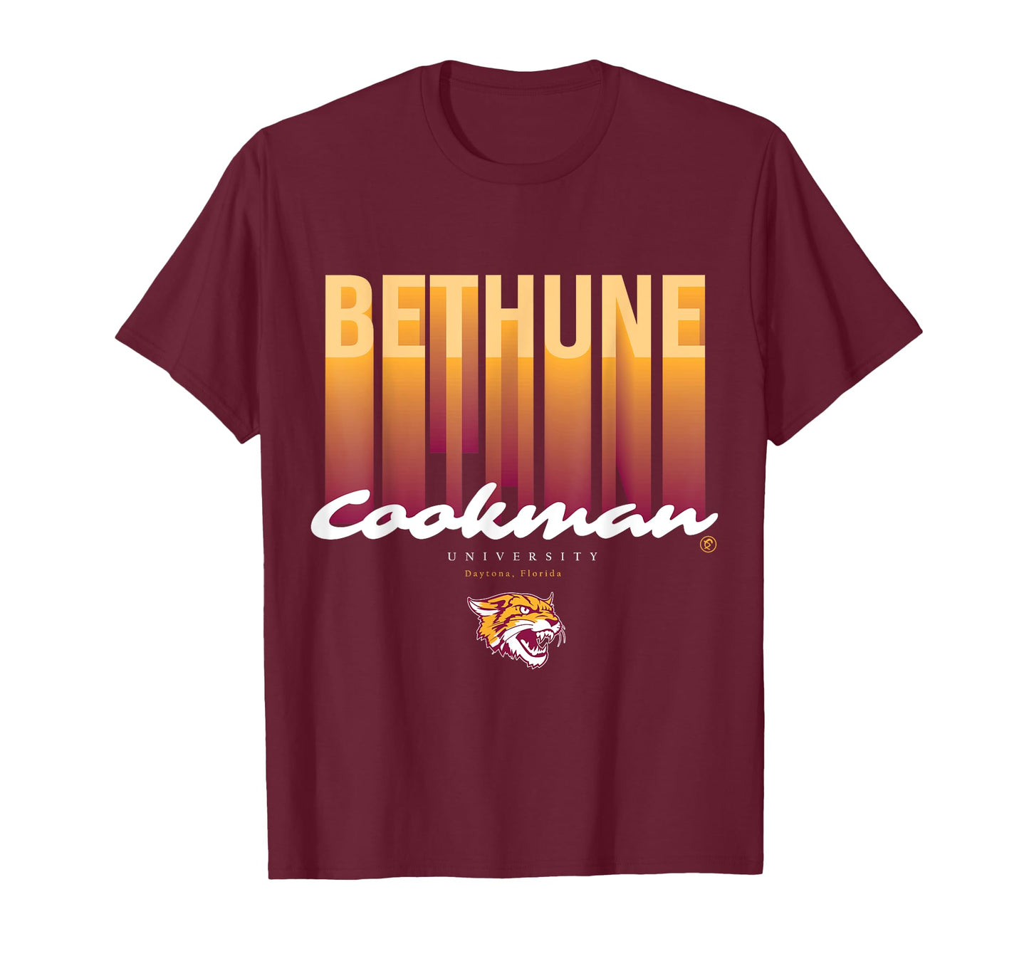 The Yard Essentials - Bethune Cookman University - BCU Fade T-Shirt
