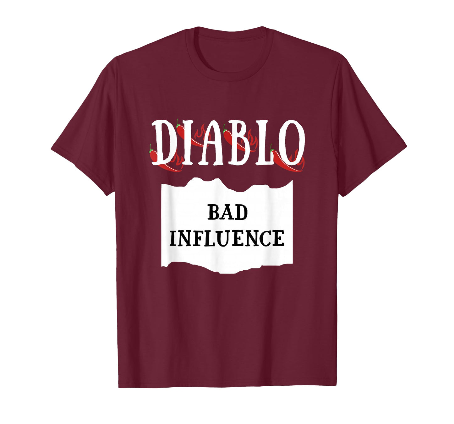 Bad Influence Diablo Hot Sauce Group Costume T-Shirt