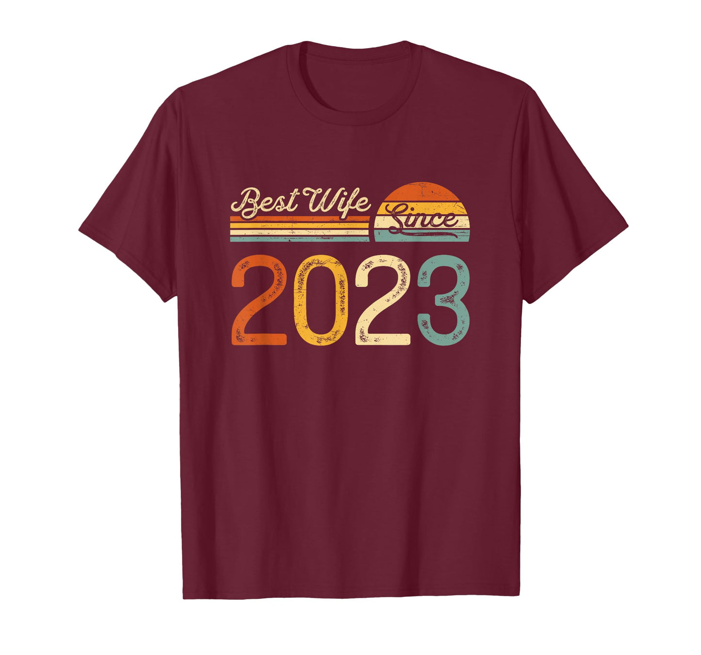 2nd wedding anniversary - Best Wife Since 2023 2 years T-Shirt