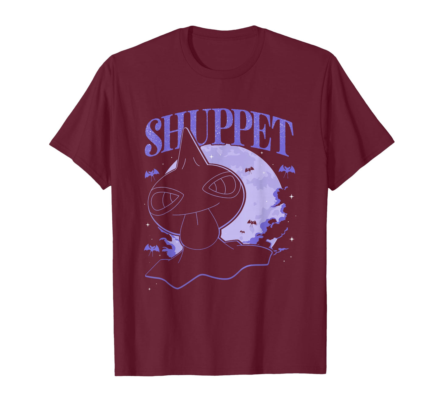 Pokémon Halloween Shuppet Under The Full Moon T-Shirt