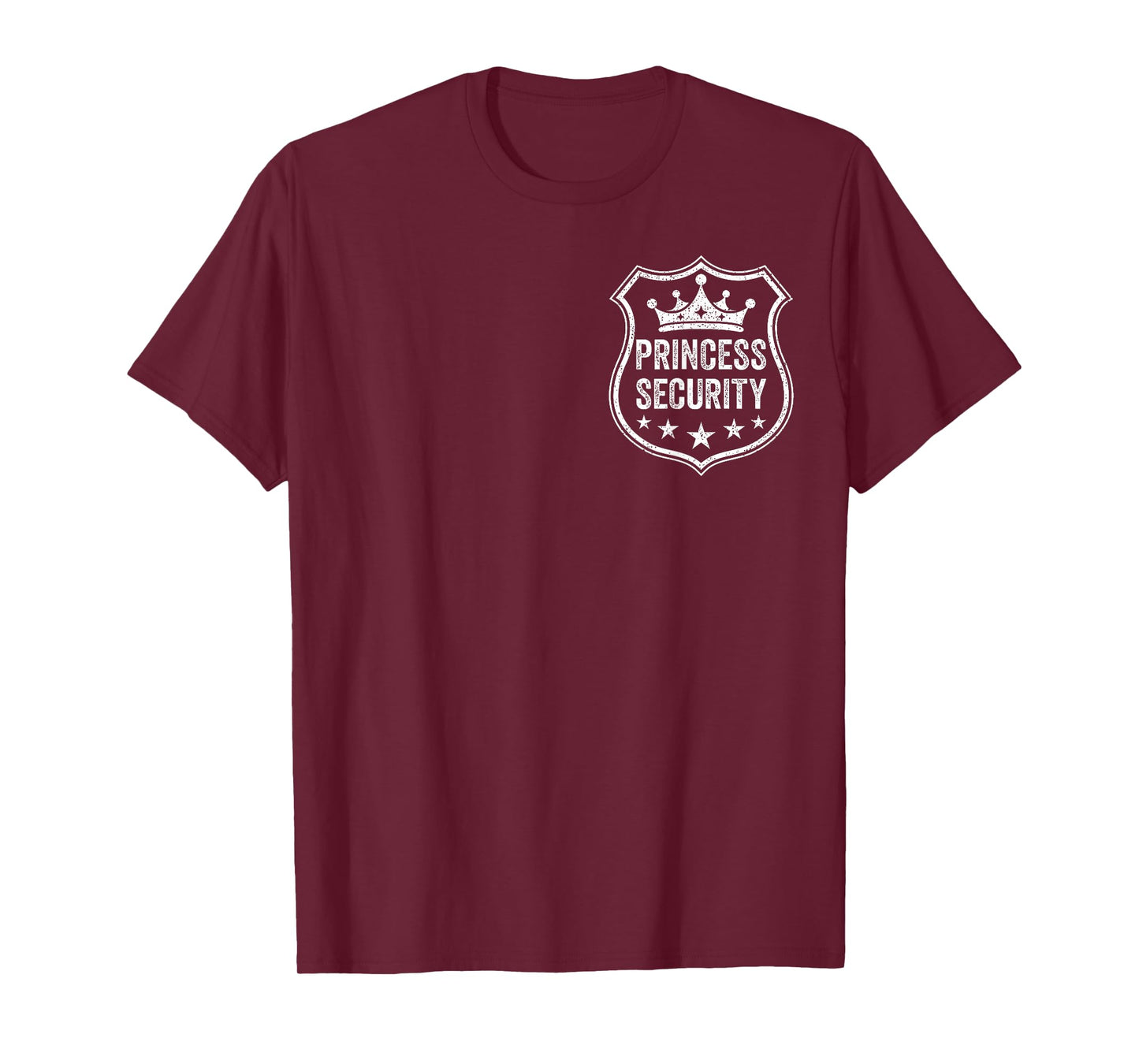 Princess Security Protection Birthday Kids Boys Mens 2 sided T-Shirt