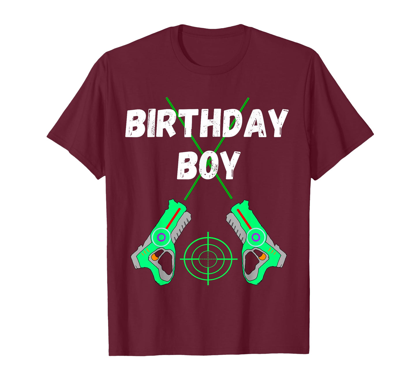 Laser Tag Birthday Boy Party Laser Tag Player Birthday T-Shirt
