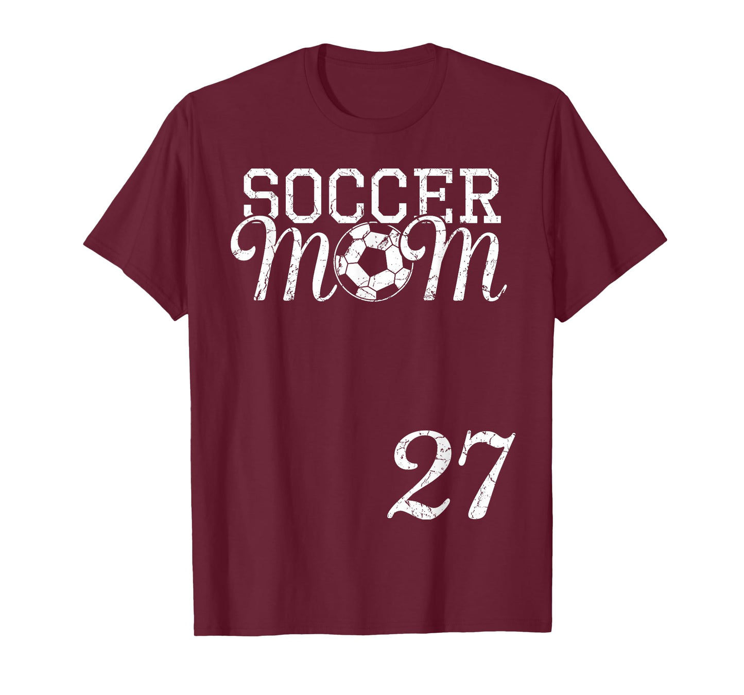 Soccer Mom Jersey Number 27 Favorite Player #27 Team T-Shirt