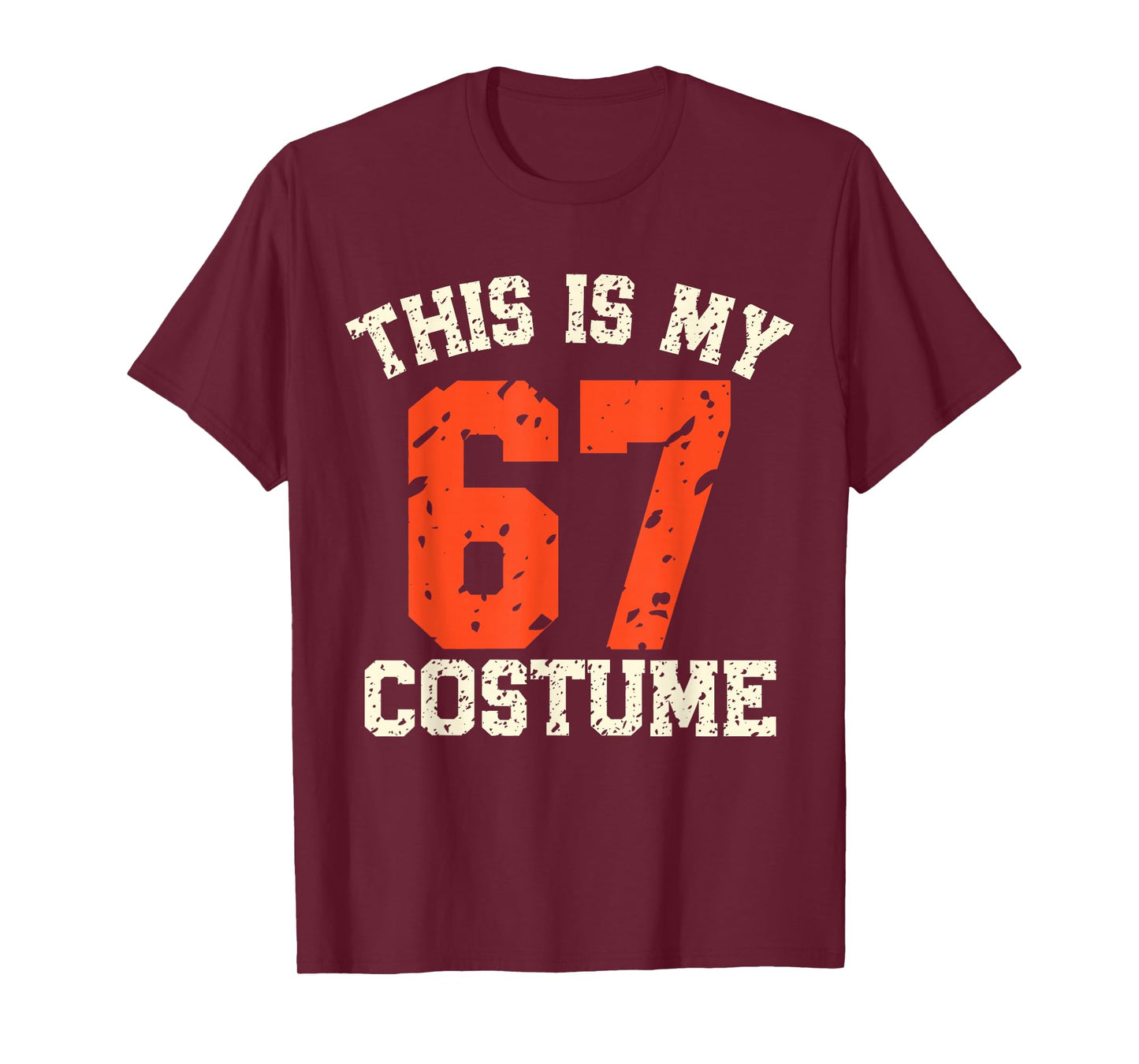 This is My Halloween 67 Costume Funny Meme Boys Kids T-Shirt